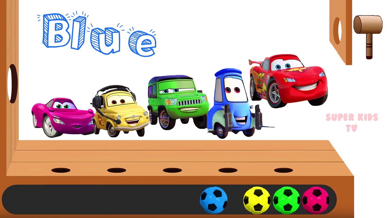Learning color special disney hotsell pixar cars lightning mcqueen