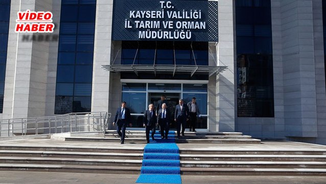 (3 Mart 2020) BÜYÜKKILIÇ, TARIM VE ORMAN İL MÜDÜRLÜĞÜ İLE KAYSERİ ORMAN BÖLGE MÜDÜRLÜĞÜ’NÜ ZİYARET ETTİ