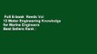 Full E-book  Reeds Vol 12 Motor Engineering Knowledge for Marine Engineers  Best Sellers Rank : #3