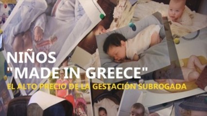 Niños ‘made in Greece’, el alto precio de la gestación subrogada
