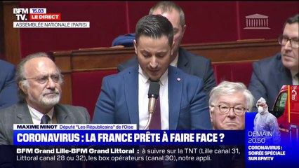Coronavirus: le député LR de l'Oise demande "davantage de pédagogie"