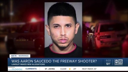 Was Aaron Saucedo the freeway shooter?