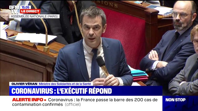 Olivier Véran sur le coronavirus: Nous faisons le maximum depuis le premier jour pour protéger la population