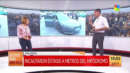 Incautaron éxtasis a metros del hipódromo