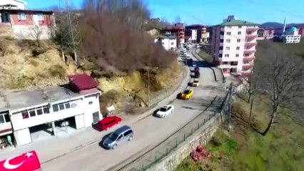 Türkiye Mehmetçik için tek yürek oldu - GÜMÜŞHANE/