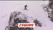 le run de Marion Haerty, 3e en Andorre - Adrénaline - Snowboard freeride