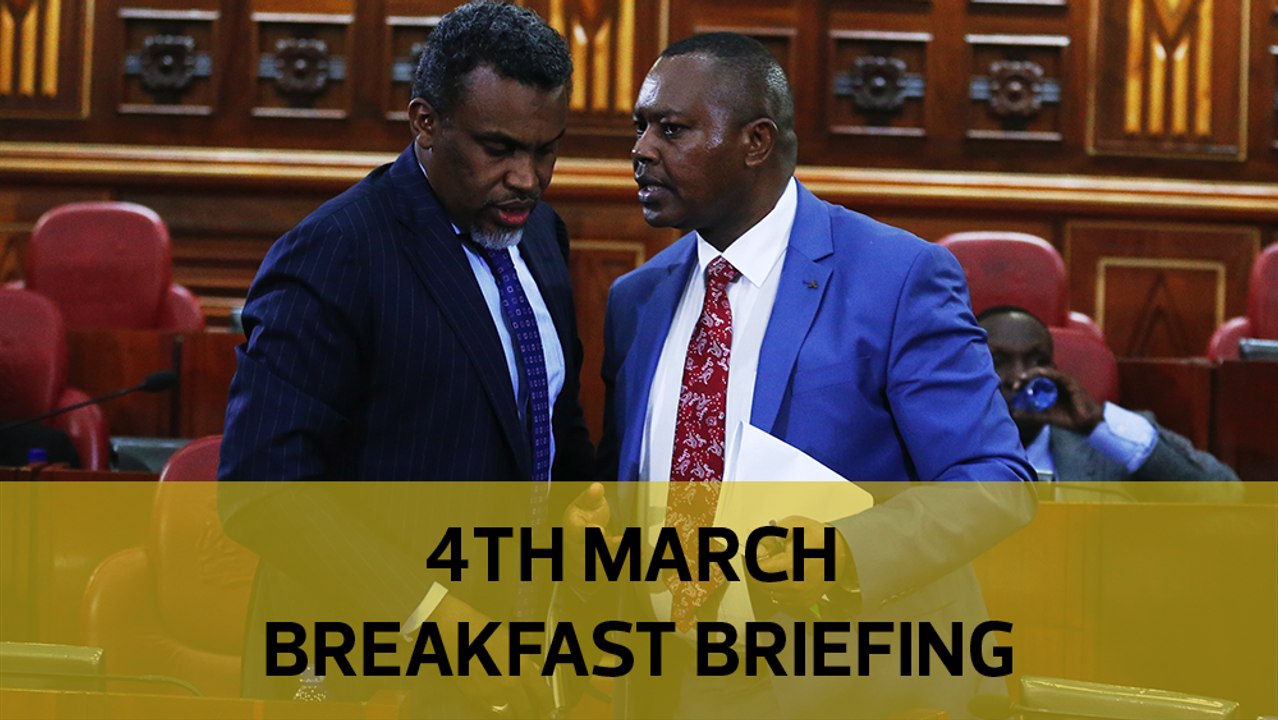 Haji, Kinoti fighting over KPA boss Manduku, Senators stuck in Germany, Face-masks on demand over coronavirus: Your Breakfast Briefing