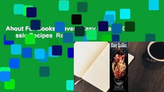 About For Books  Saveur Easy Italian: 30 Classic Recipes  Review
