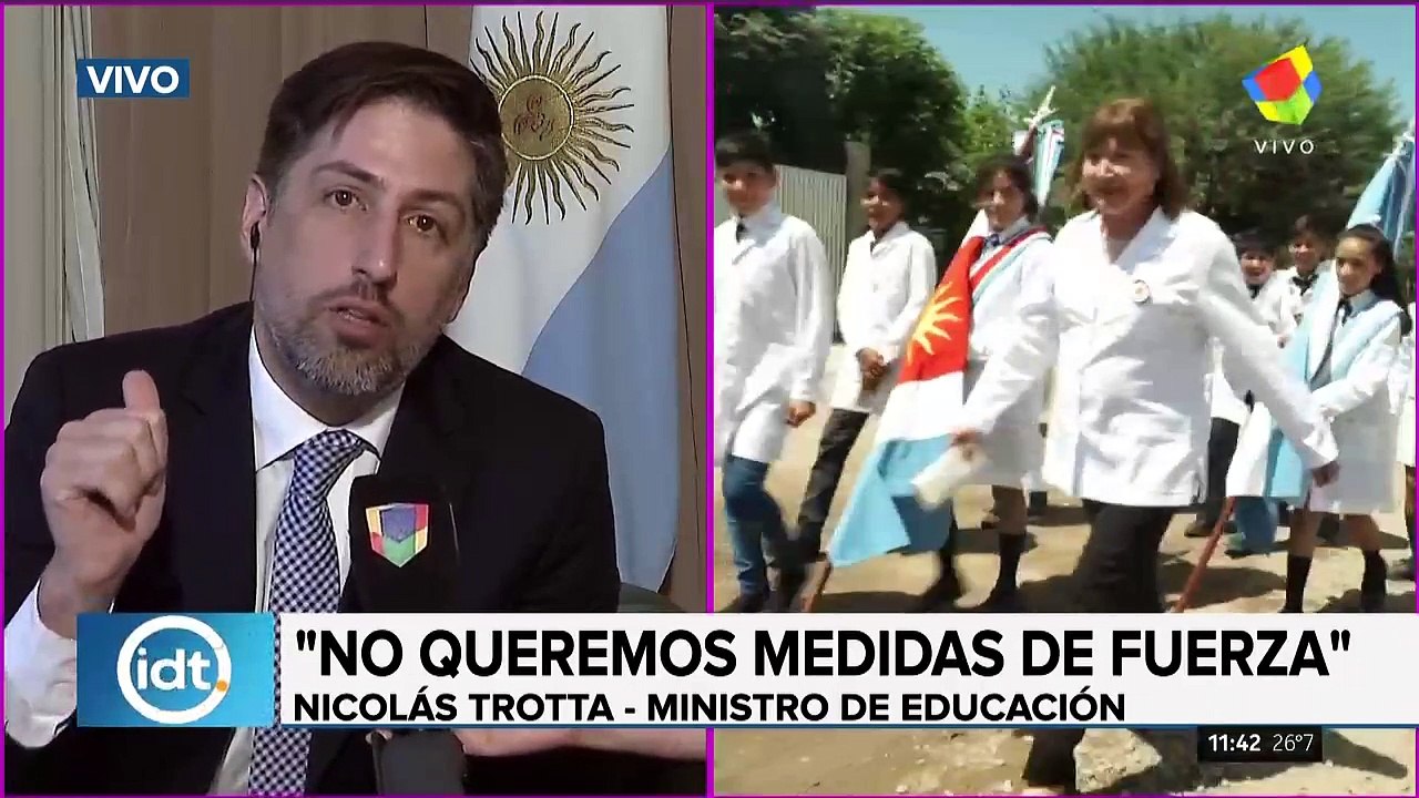 "Hay conflicto en varias provincias" "Todavía hay escuelas sin agua potable"