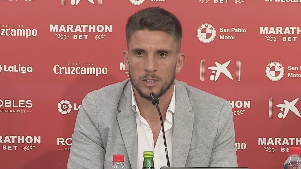 Carriço dice que se va como "un sevillista mas" y pide "unión" para lograr éxitos