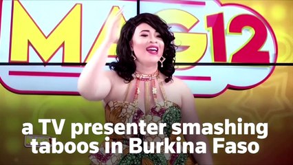 Burkina Faso TV star inspiring fellow albinos to excel without fear or shame