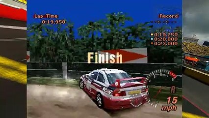 Gran Turismo 2 (PSX) Parte 18 - Fazendo os testes para tirar a Licenca I-B