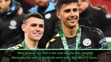 Foden can 'reach whatever he wants' - Guardiola