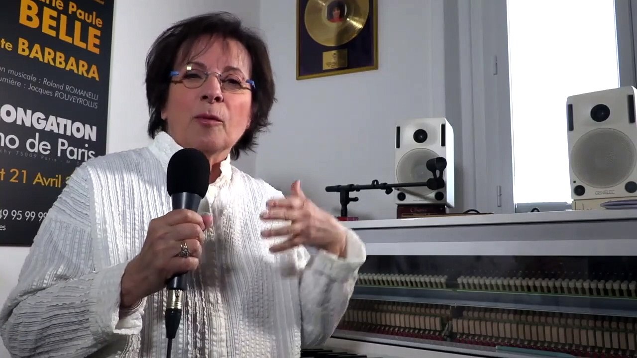 Marie-Paule Belle sera sur la scène La Nouvelle Eve entre le 18 et le 28 mars