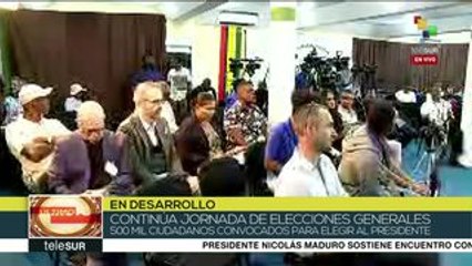 Comisión Electoral de Guyana presenta primer balance de jornada