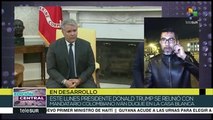 Trump exige a Iván Duque reanudar fumigación de cultivos ilícitos