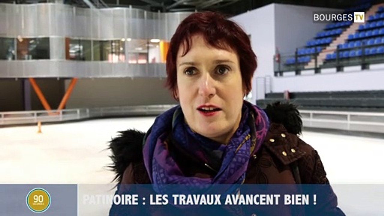 PATINOIRE : LES TRAVAUX AVANCENT BIEN !