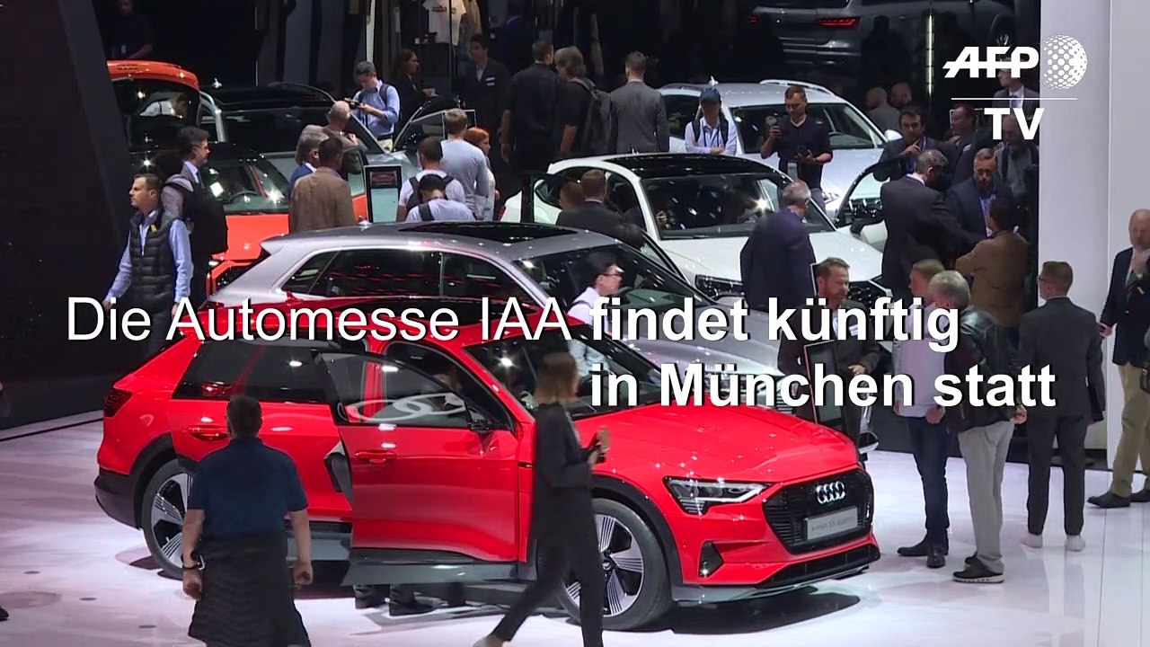 Automesse IAA zieht nach München um