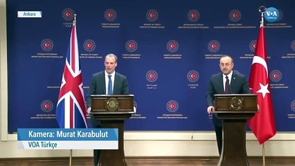 Çavuşoğlu ve Raab Ortak Basın Toplantısı