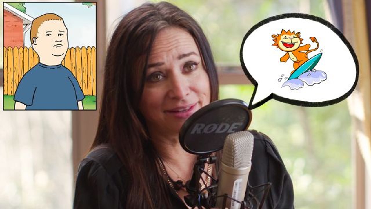 Pamela Adlon (Bobby from 'King of the Hill') Improvises 8 New Cartoon Voices