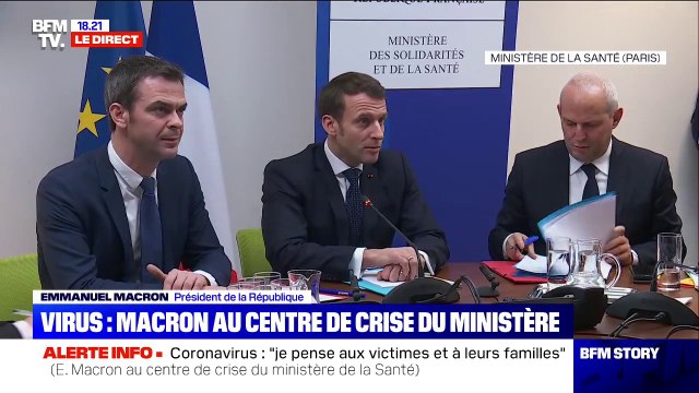 Coronavirus: selon Macron, le stade 2 va durer des semaines et sans doute des mois