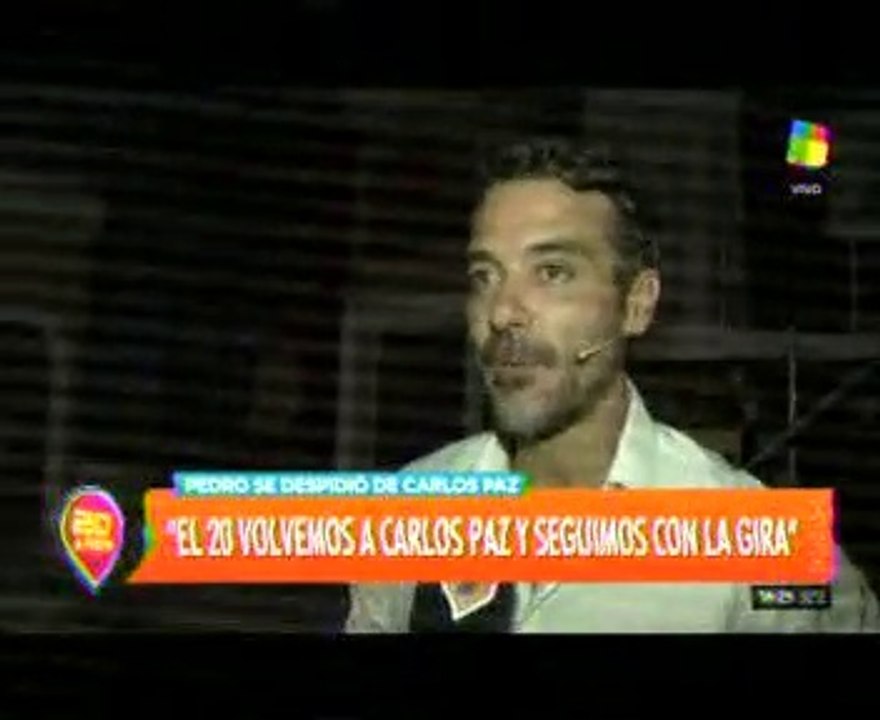 Pedro nota en Intrusos - 02 de Marzo
