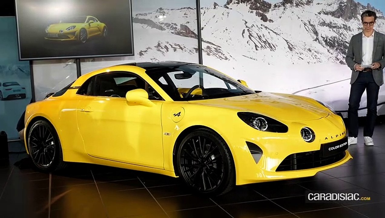 Présentation - Alpine A110 S Color Edition et Legend GT, les deux éditions limitées prévues pour Genève 2020