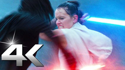 STAR WARS 9 "Rey VS Kylo" Fight Scene