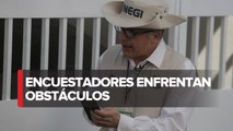 Así es el recorrido de los encuestadores del INEGI