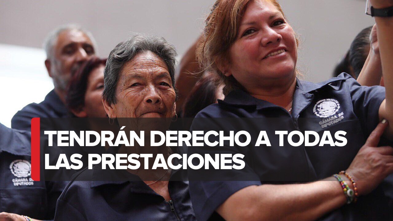 Diputados dan base a empleados de limpieza; ganarán 9 mil pesos al mes