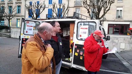 Bar-le-Duc : 150 manifestants contre le 49.3 pour l'adoption de la réforme des retraites