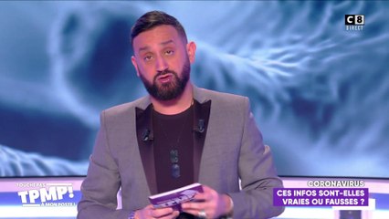 Cyril Hanouna annonce les mesures qu'il prendra pour TPMP si le coronavirus persiste