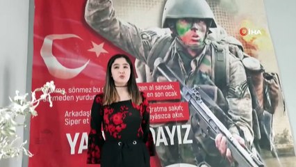 Öğrenciler Mehmetçik için seferber oldu