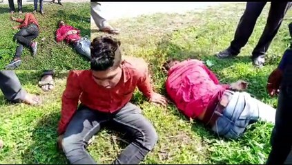 इटावा: बाइक दुर्घटना में दो युवक गंभीर रूप से घायल
