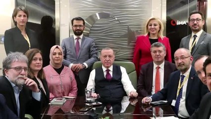 Cumhurbaşkanı Erdoğan, Brüksel ziyareti sonrası uçakta gazetecilerin sorularını cevapladı