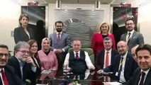 Cumhurbaşkanı Erdoğan, Brüksel ziyareti sonrası uçakta gazetecilerin sorularını cevapladı