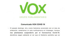 Vox confirma que Javier Ortega Smith ha dado positivo en coronavirus