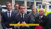 Coronavirus : Macron reconnaît que dans certains départements 