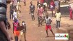 Face à face policiers contre  manifestants à Wanindara