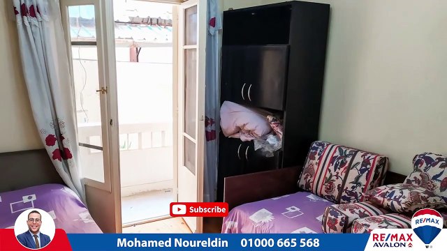 شقة للإيجار 85 م سيدي جابر ( خطوات من البحر )