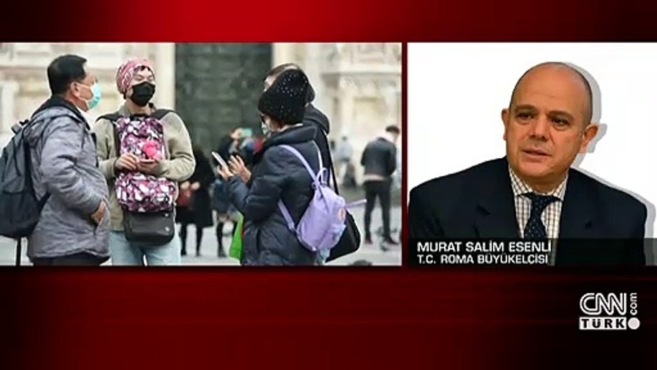 İtalya'da koronavirüse yakalanan Türk vatandaşı var mı? Roma Büyükelçisi CNN TÜRK'e konuştu