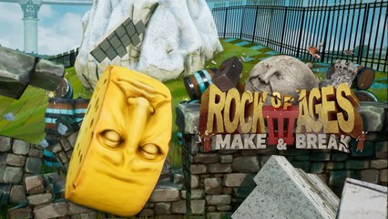 Rock of Ages 3 - Official Release Date Reveal Gameplay (2020)