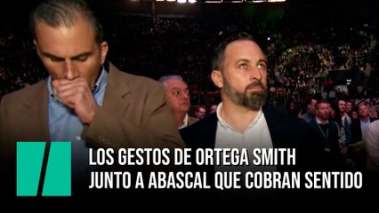 Los gestos de Ortega Smith junto a Abascal que cobran sentido tras su positivo por coronavirus