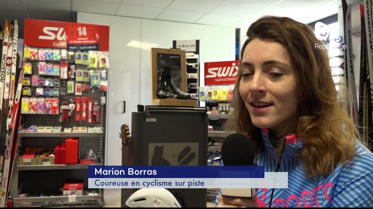 Reportage - Cyclisme sur piste : L'Iséroise Marion Borras qualifiée pour les Jeux olympiques de Tokyo