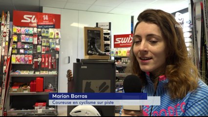 Reportage - Cyclisme sur piste : L'Iséroise Marion Borras qualifiée pour les Jeux olympiques de Tokyo