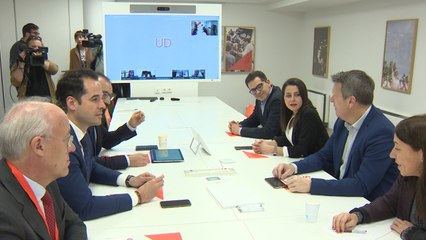 Arrimadas se reúne con vicepresidentes y consejeros de Sanidad y Economía