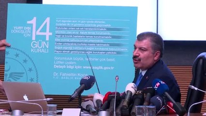 Sağlık Bakanı Koca: "Yaşlılarımızı bu dönemde korumamız gerekiyor"