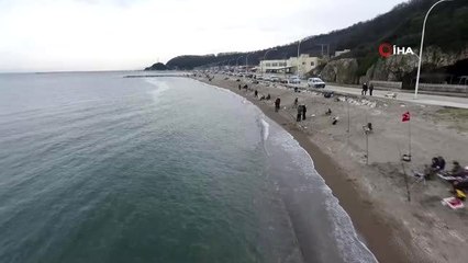 - Yüzlerce sportif olta balıkçısı turnuvada Karacabey'de buluştu