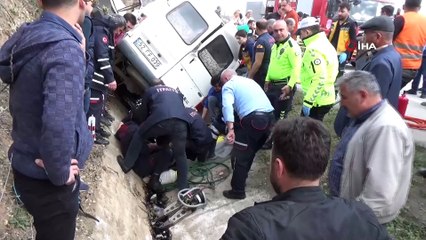 Amasya'da minibüs kazası: 2 ölü, 7 yaralı