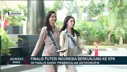 Berkunjung ke KPK, Finalis Puteri Indonesia Dapat Pembekalan Soal Pencegahan Korupsi